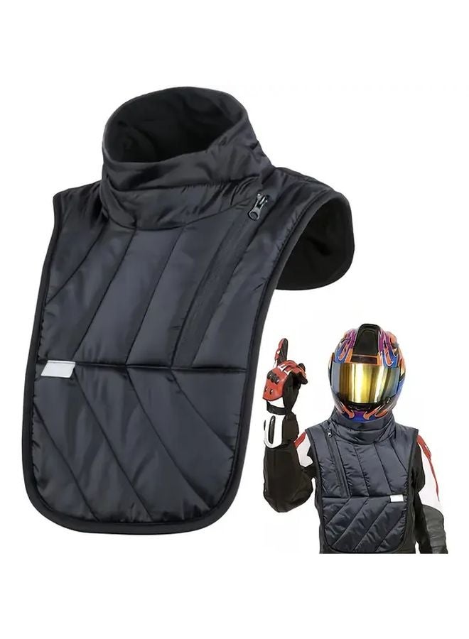 Motorcycle Neck Warmer Windproof Thermal Scarf Adjustable Snug Fit Long Model Hand Washable - Image 2